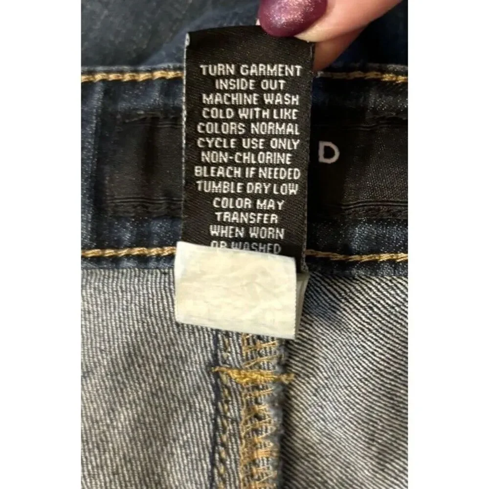 Torrid Women's Jeans Sz 16R Straight Fit Medium Wash Mid‎ Rise